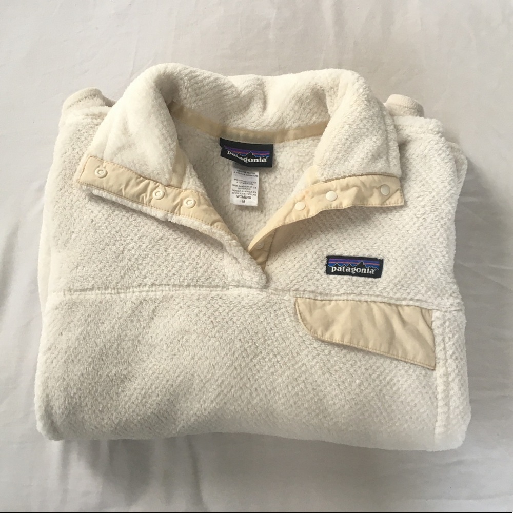 🌟CREAM SNAP PULLOVER PATAGONIA🌟